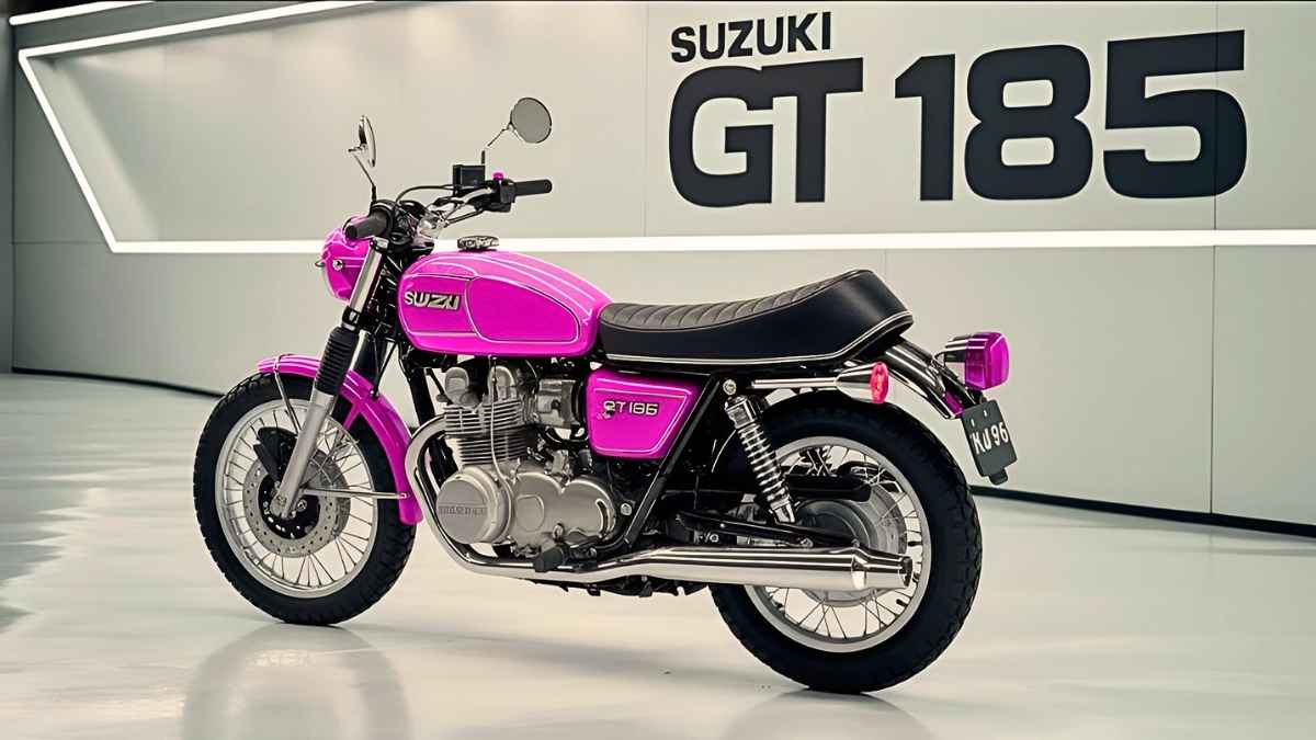 Suzuki GT 185 2026 primera mirada a la motocicleta retro que combina estilo vintage y tecnología moderna