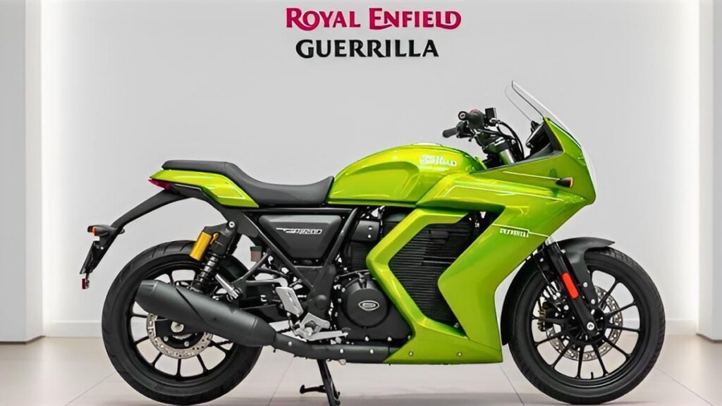 Nueva Royal Enfield Guerrilla 2026 La motocicleta accesible que combina tradición y modernidad