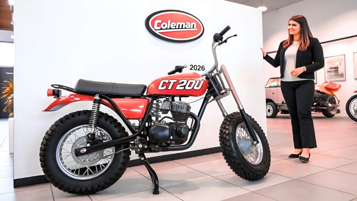 Coleman CT200U 2026 La Nueva Moto Compacta y Versátil para Aventuras Urbanas y Todo Terreno